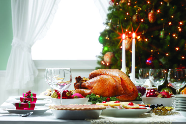 A menu for holiday gatherings with friends, family